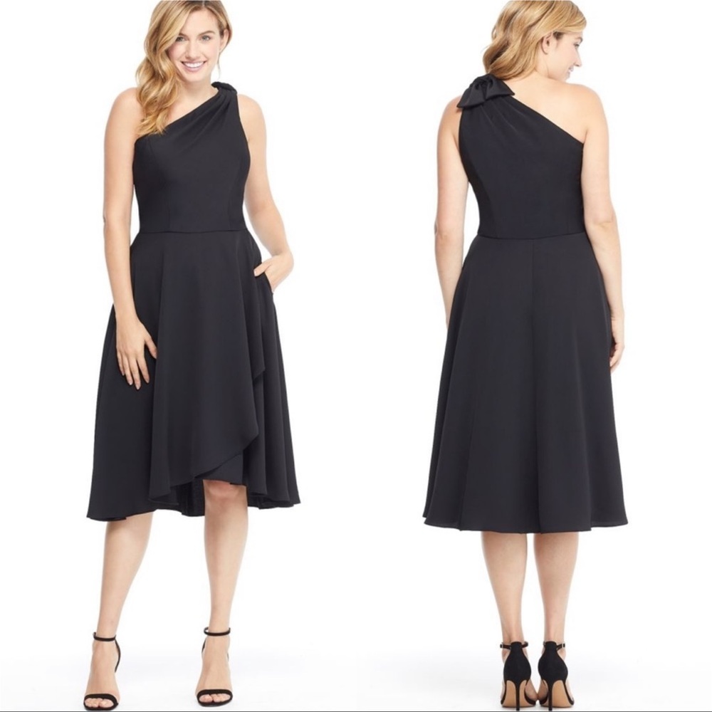 One Shoulder Little Black Dress